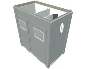 Modèle douche WC 3D